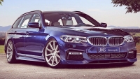 Накладка переднего бампера JMS для BMW G30 5-серия