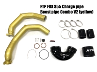 FTP F80/F82 M3/M4 Full color Charge pipe +boost pipe ( yellow )